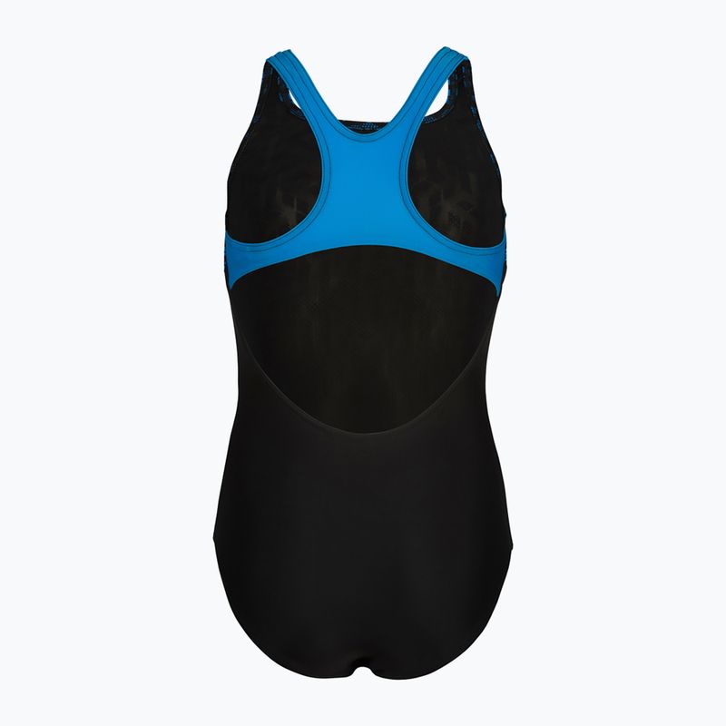 Costum de baie dintr-o singură piesă pentru copii arena Kikko V Swim Pro Back black/blue china 3