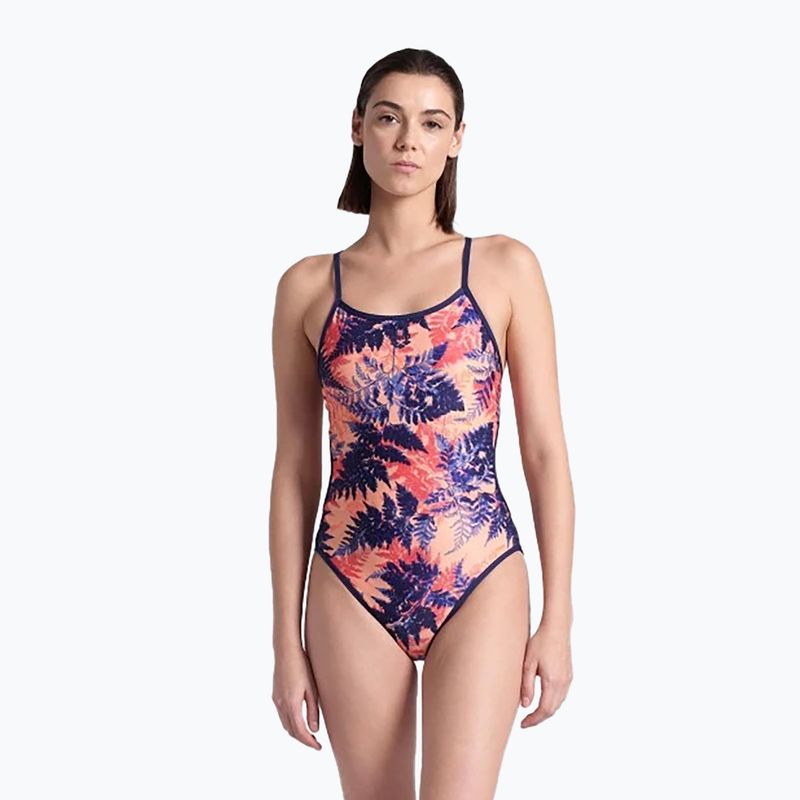 Costum de baie dintr-o singură piesă pentru femei arena Reversible Swimsuit Challenge Back navy/multi 7