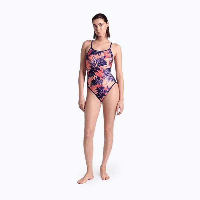 Costum de baie dintr-o singură piesă pentru femei arena Reversible Swimsuit Challenge Back navy/multi 9