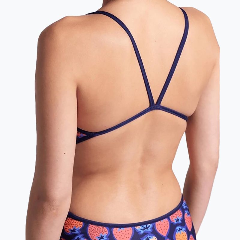 Costum de baie dintr-o singură piesă pentru femei arena Reversible Swimsuit Challenge Back navy/multi 16