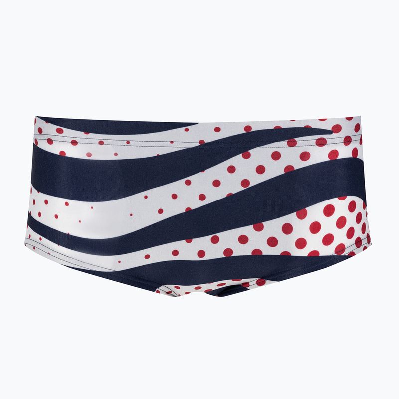 Boxeri de baie pentru bărbați arena Multi Stripes Swim Low Waist Short navy multi