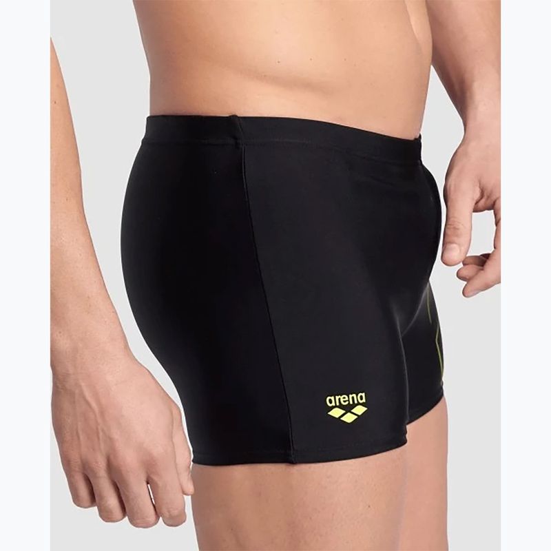 Boxeri de baie pentru bărbați Arena Dive Swim Short black/soft green