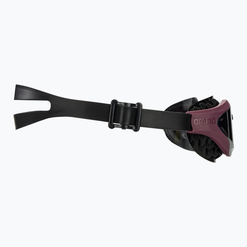 Ochelari de înot arena Air-Bold Swipe Mirror silver/red wine 3