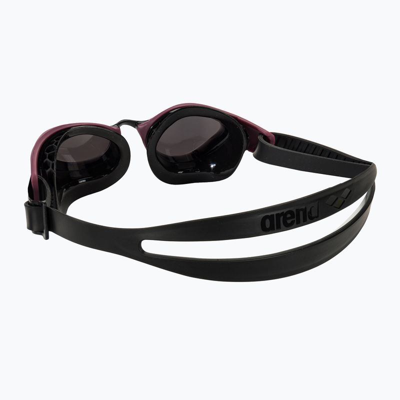 Ochelari de înot arena Air-Bold Swipe Mirror silver/red wine 5
