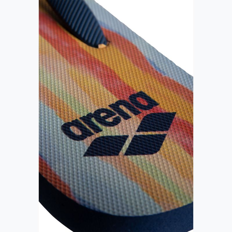 Șlapi pentru femei Arena Beach Thong Prints multistripe 9