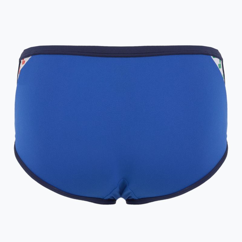 Slip de baie pentru bărbați arena Icons Swim Low Waist Short Solid royal/navy 2