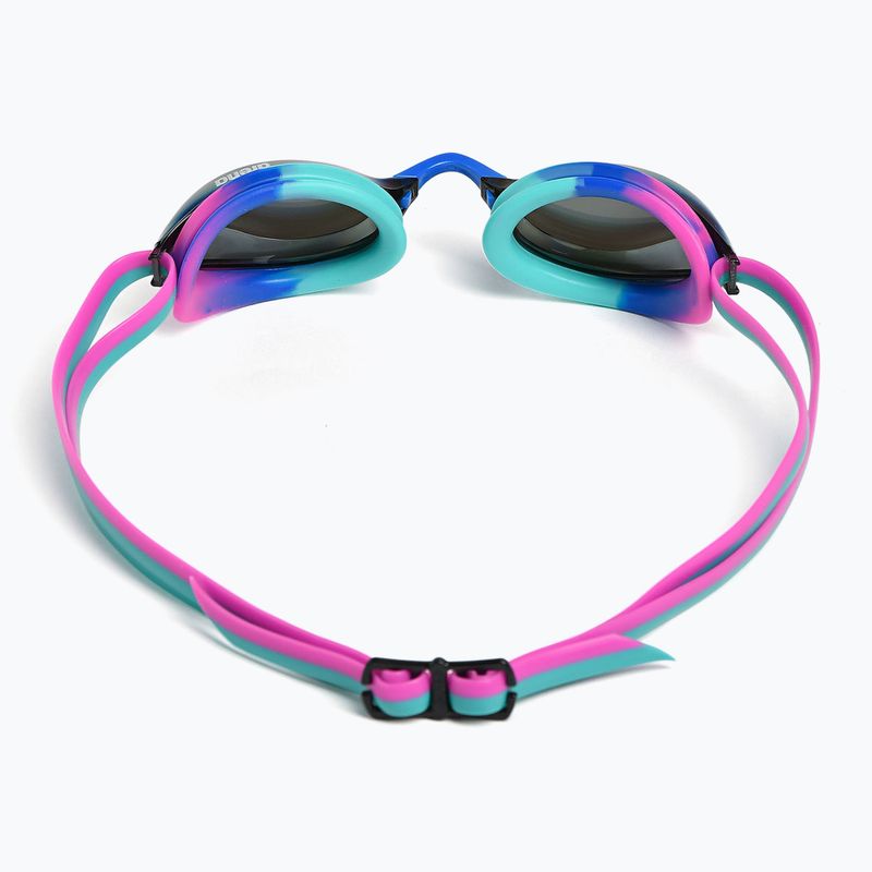 Ochelari de înot arena Python Mirror turquoise/water/fuchsia 5