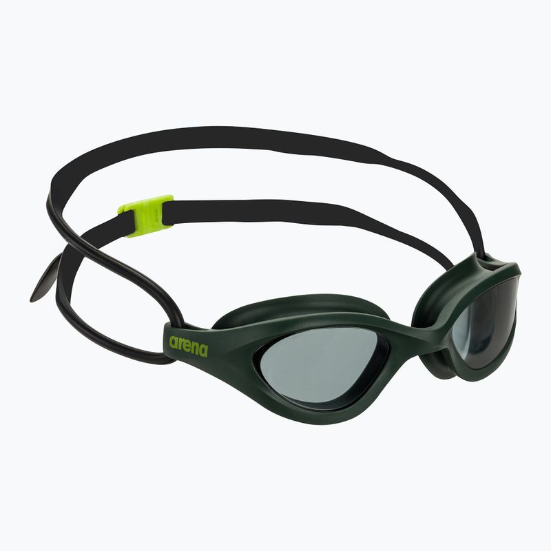 Ochelari de înot arena 365 smoke/deep green/black glob