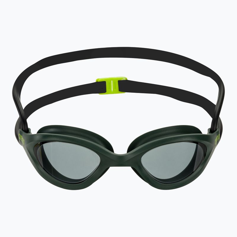 Ochelari de înot arena 365 smoke/deep green/black glob 2