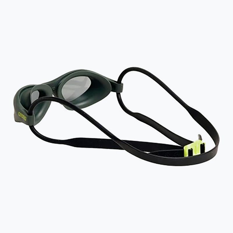 Ochelari de înot arena 365 smoke/deep green/black glob 10