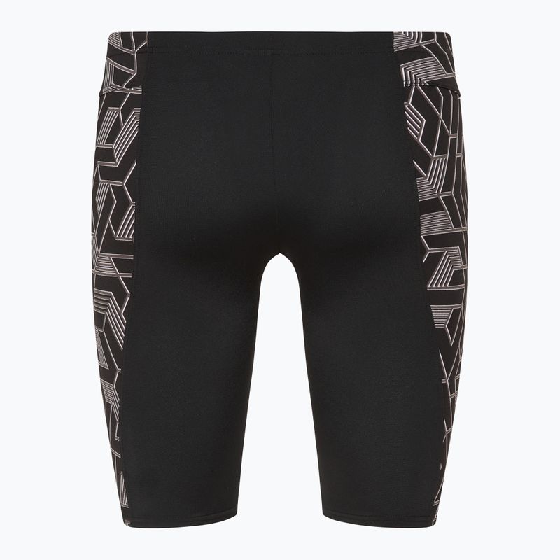 Boxeri de înot pentru bărbați arena Escape Swim Jammer black/team black 2