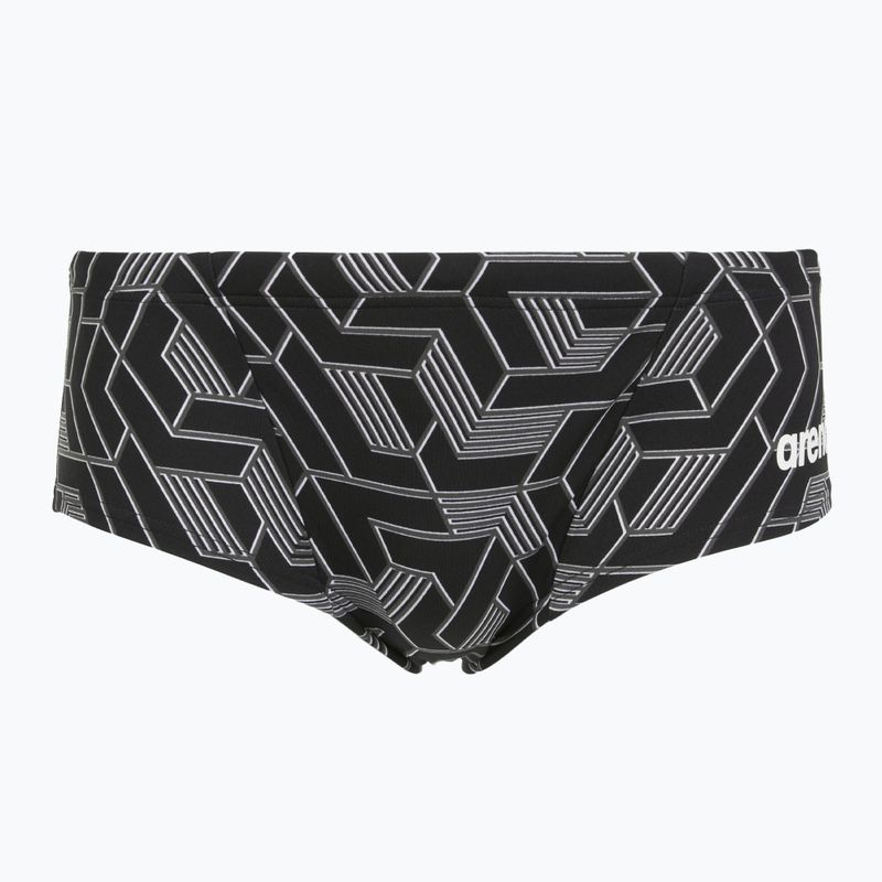 Boxeri de înot pentru bărbați arena Escape Swim Low Waist Short team black