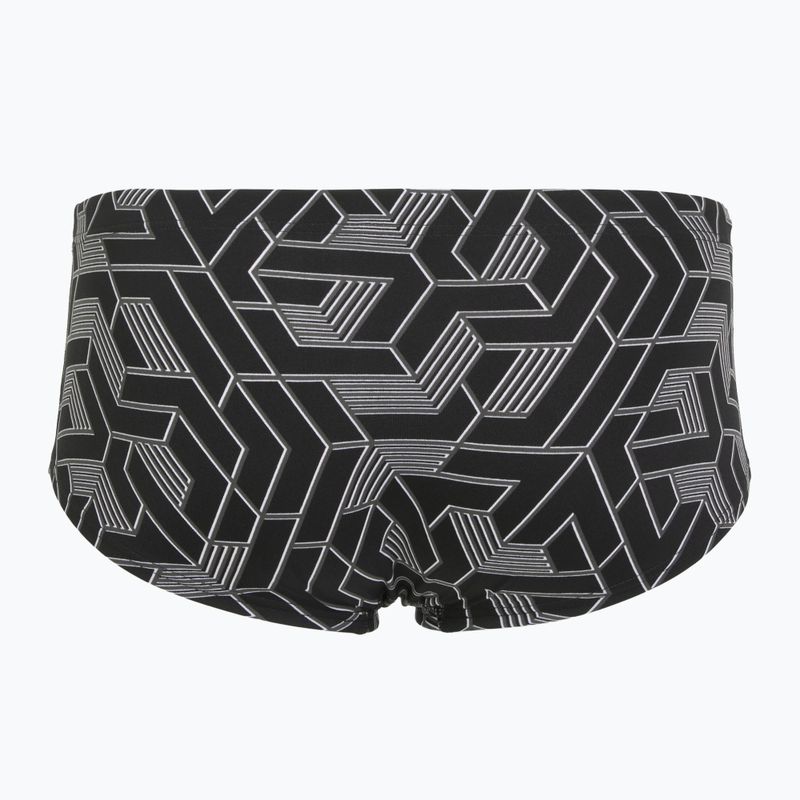 Boxeri de înot pentru bărbați arena Escape Swim Low Waist Short team black 2
