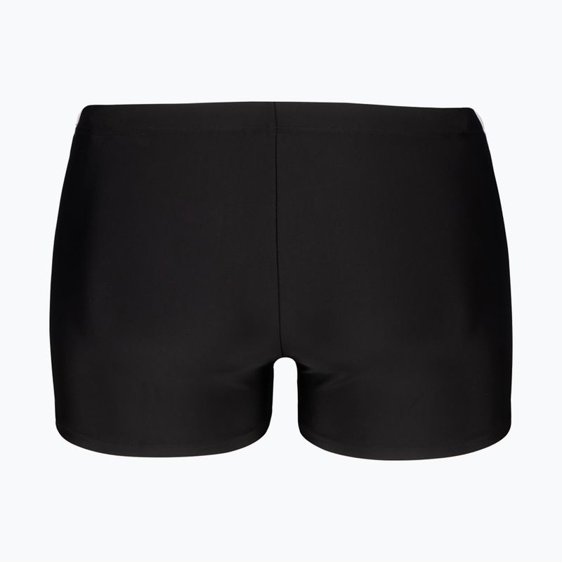 Boxeri de înot pentru bărbați arena Stripe Swim Short black/white/multi 2