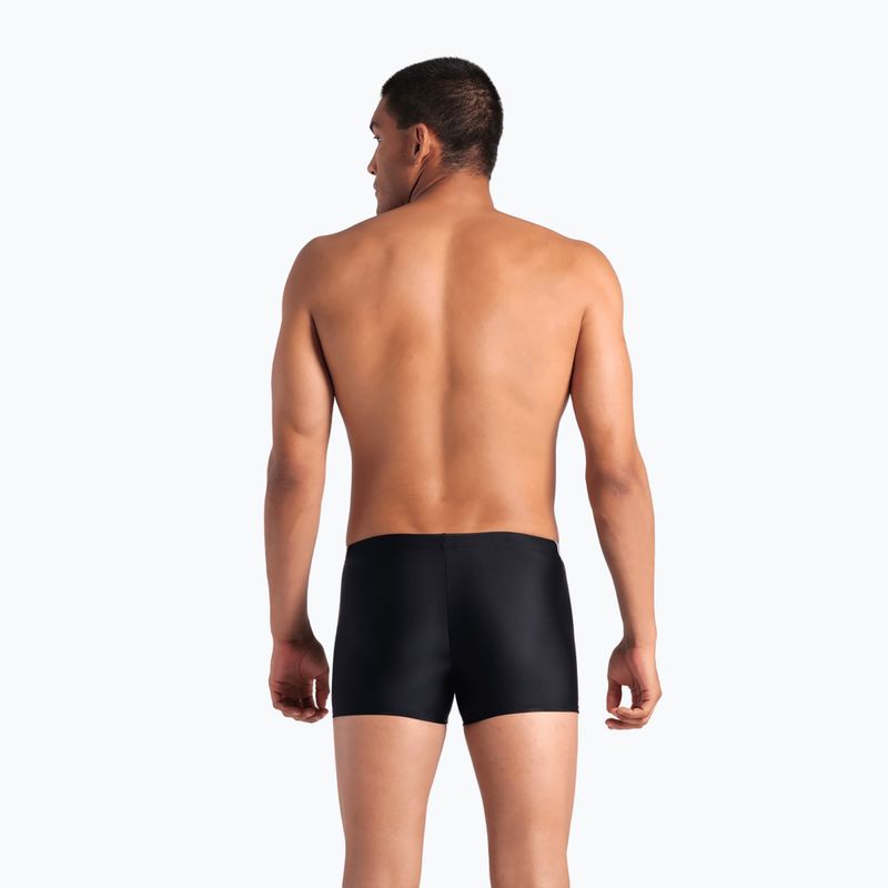 Boxeri de înot pentru bărbați arena Stripe Swim Short black/sea foam/multi