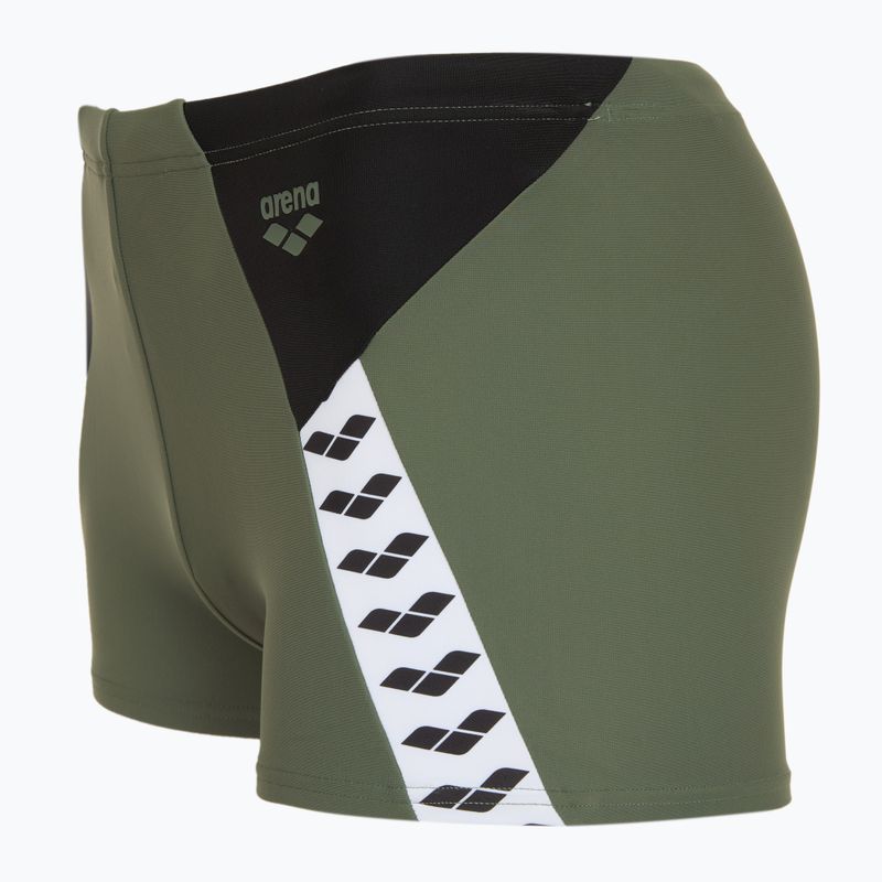 Boxeri de înot pentru bărbați arena Stripe Swim Short sage/black/multi 3