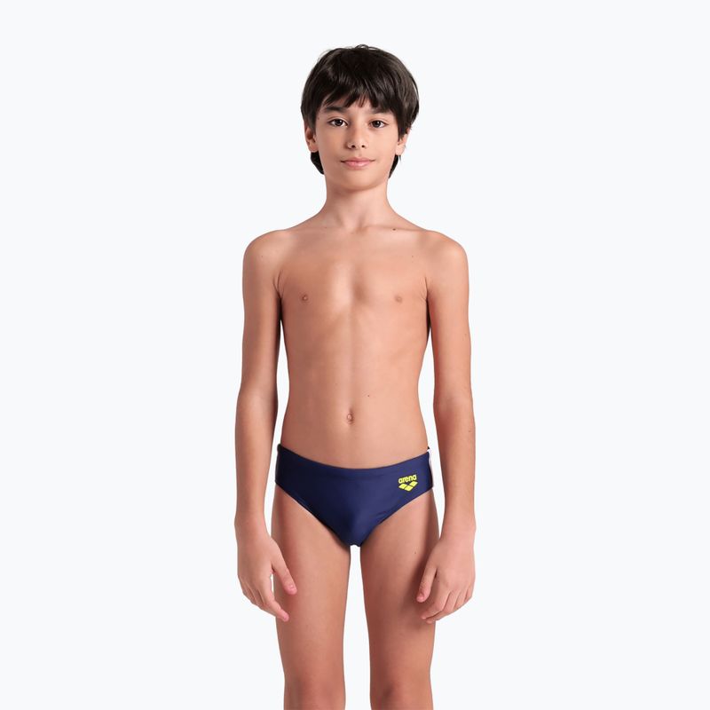 Slip de înot pentru copii arena  Swim Briefs Solid navy/white/white