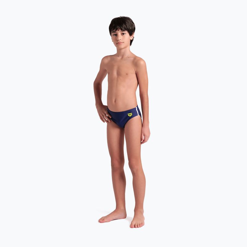 Slip de înot pentru copii arena  Swim Briefs Solid navy/white/white