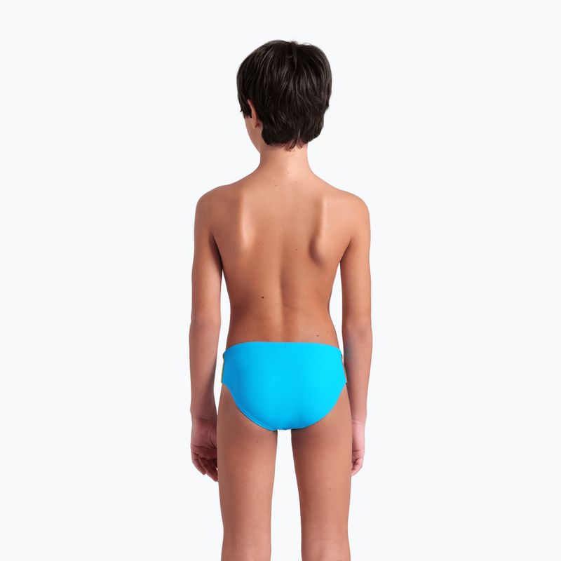 Slip de înot pentru copii arena Swim Briefs Solid turquise/soft green/calypso