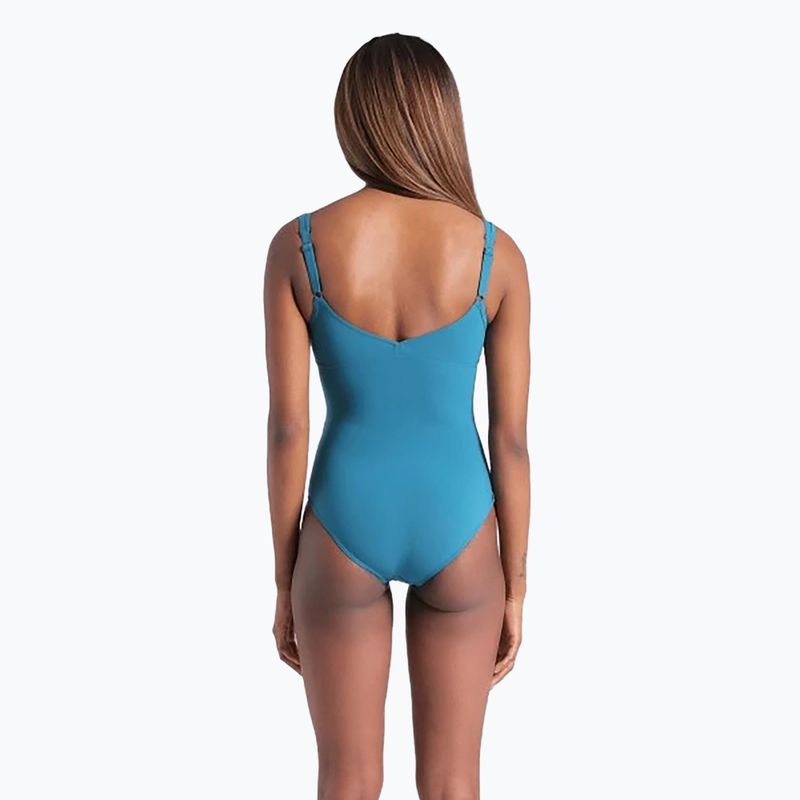 Costum de baie dintr-o bucată arena Vertigo green / blue 3