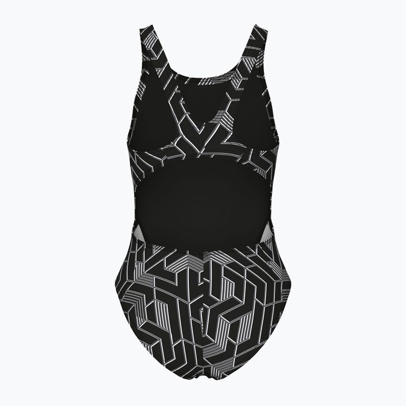 Costum de baie întreg pentru copii arena Escape Swim Tech L black/team black 2
