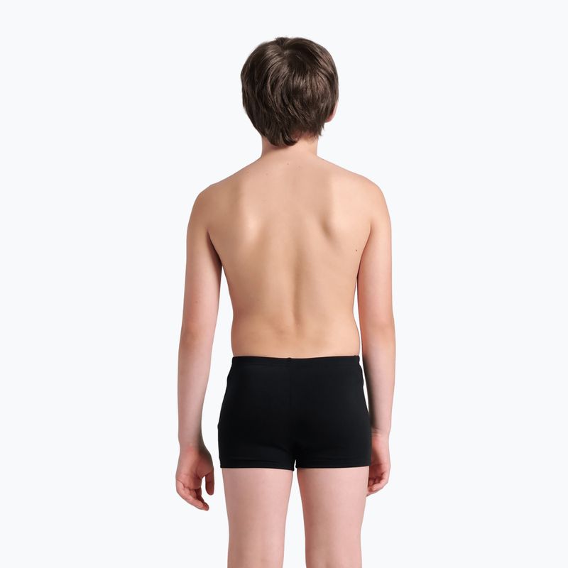 Boxeri de înot pentru copii arena Foam Swim Short black/soft green multi