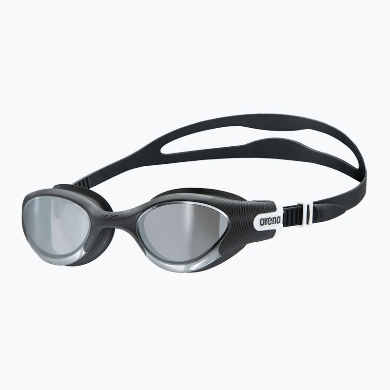Ochelari de înot Arena The One Plus Mirror oglindă argintie/negru