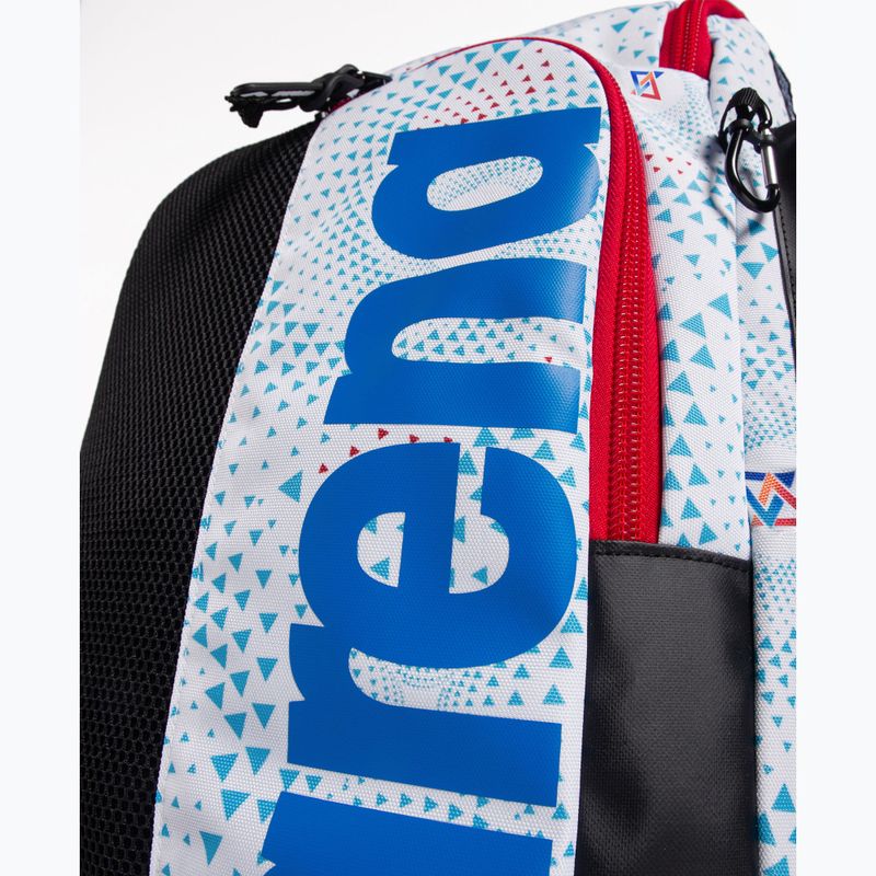 Rucsac de înot arena Spiky III 45 l Allover fireflow / white 5