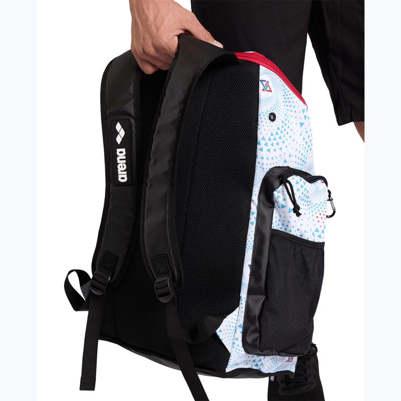 Rucsac de înot arena Spiky III 45 l Allover fireflow / white 13