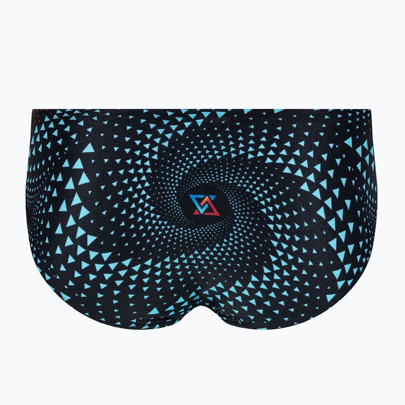 Slip de baie pentru bărbați arenaFireflow Swim Briefs black multi 2