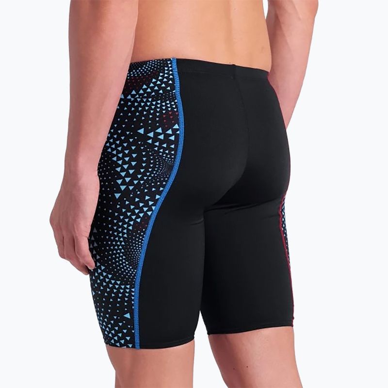 Jammery kąpielowe męskie arena Fireflow Swim Jammer black/black multi 9