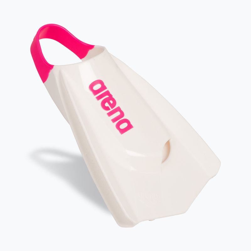 Labe de înot Arena Powerfin Pro II white/shocking pink 2