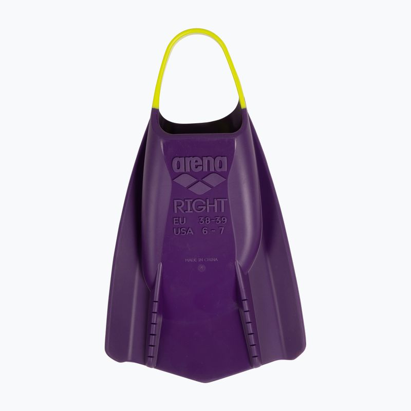 Labe de înot Arena Powerfin Pro II plum/artic lime 3
