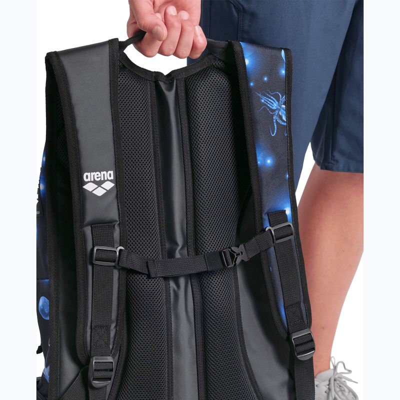 Rucsac pentru înot Arena Fastpack 3.0 Allover 40 l aqua 6