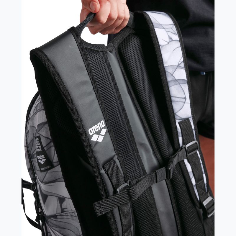 Rucsac pentru înot Arena Fastpack 3.0 Allover 40 l fund de mare 6