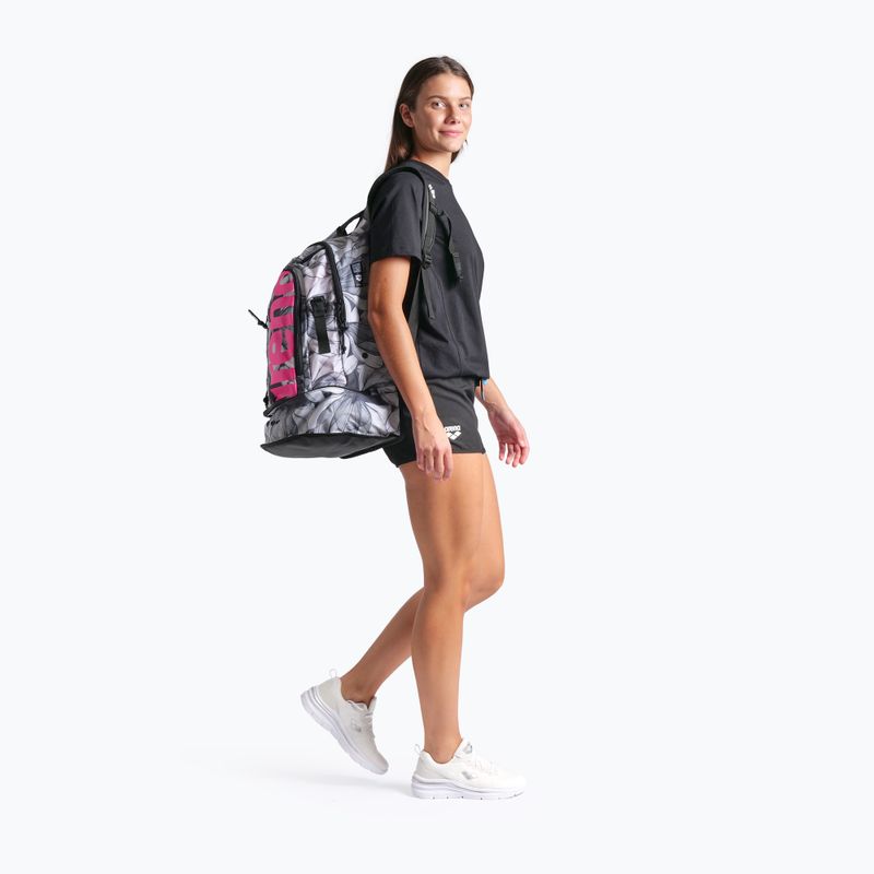 Rucsac pentru înot Arena Fastpack 3.0 Allover 40 l fund de mare 9