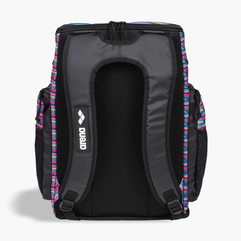 Rucsac pentru înot Arena Spiky III 45 l Allover racing stripes 3