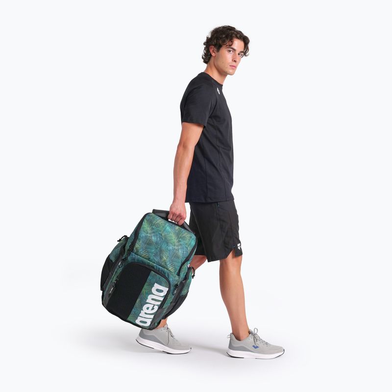 Rucsac pentru înot Arena Spiky III 45 l Allover team energy green 8