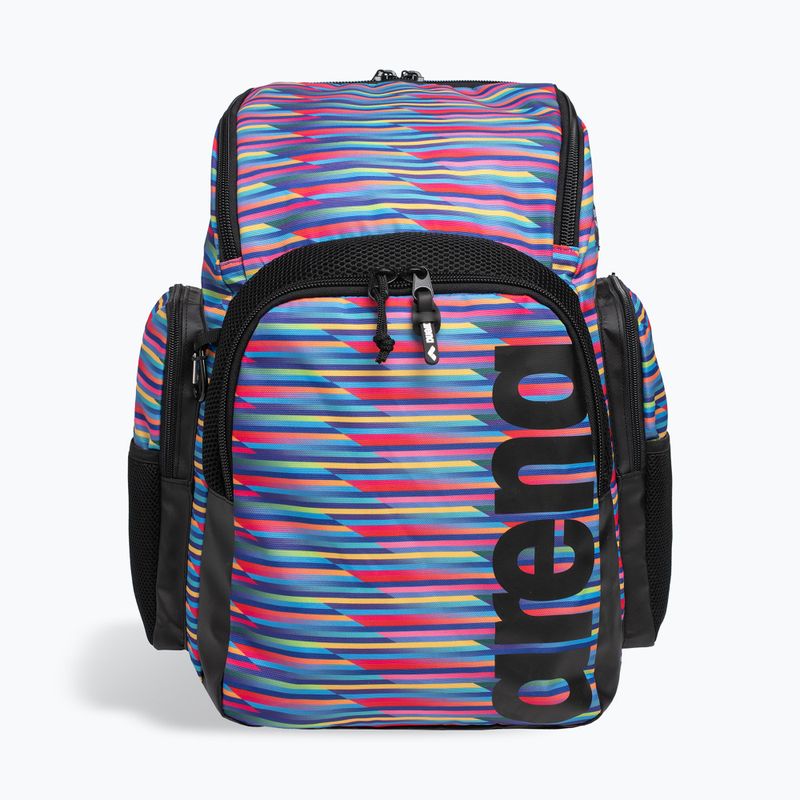 Rucsac de înot arena Spiky III 35 l Allover racing stripes