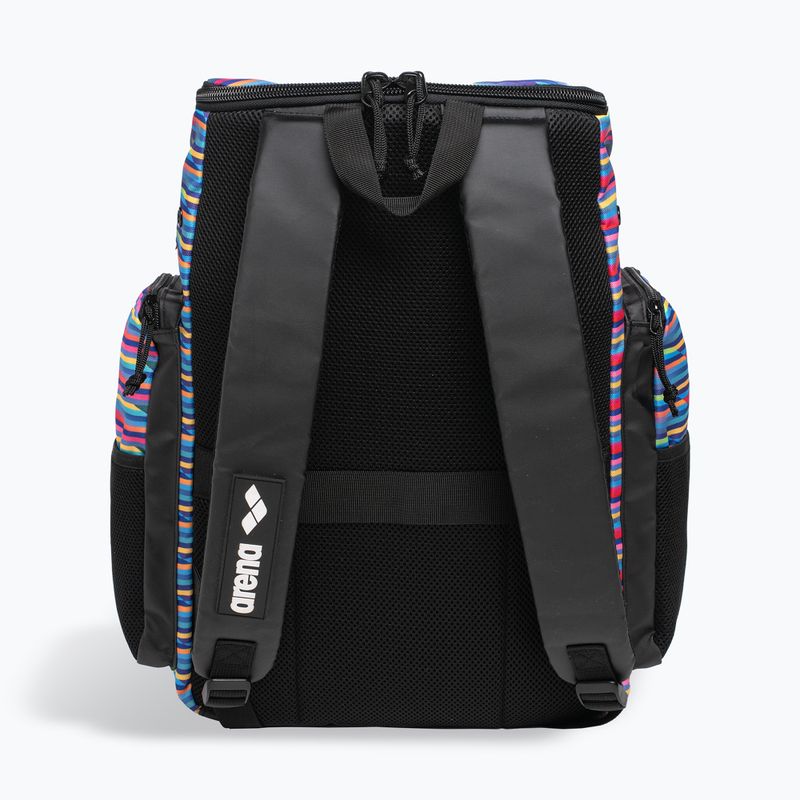 Rucsac de înot arena Spiky III 35 l Allover racing stripes 3