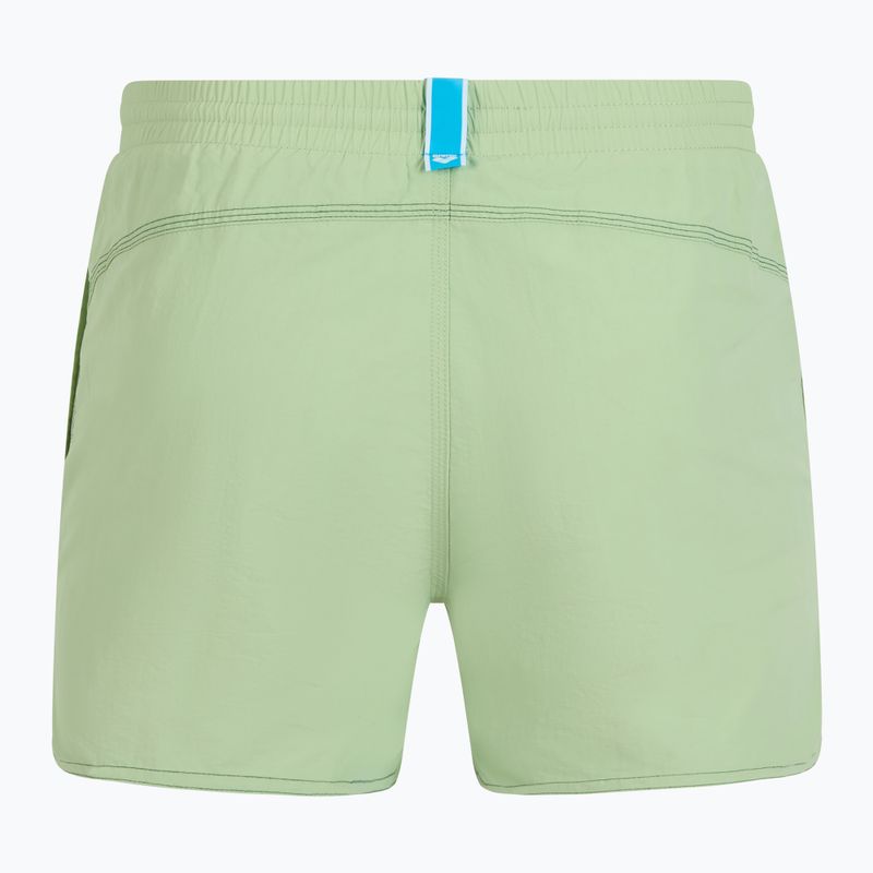 Șort de baie pentru bărbați arena Bywayx R light green/mangrove 2
