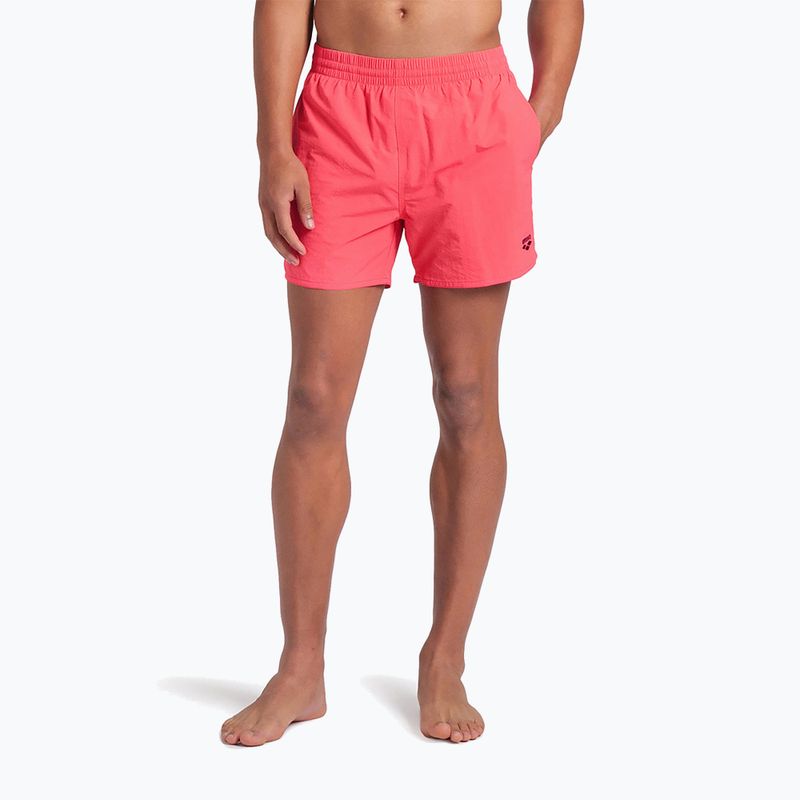 Șort de baie pentru bărbați arena Bywayx R calypso coral/dark purple
