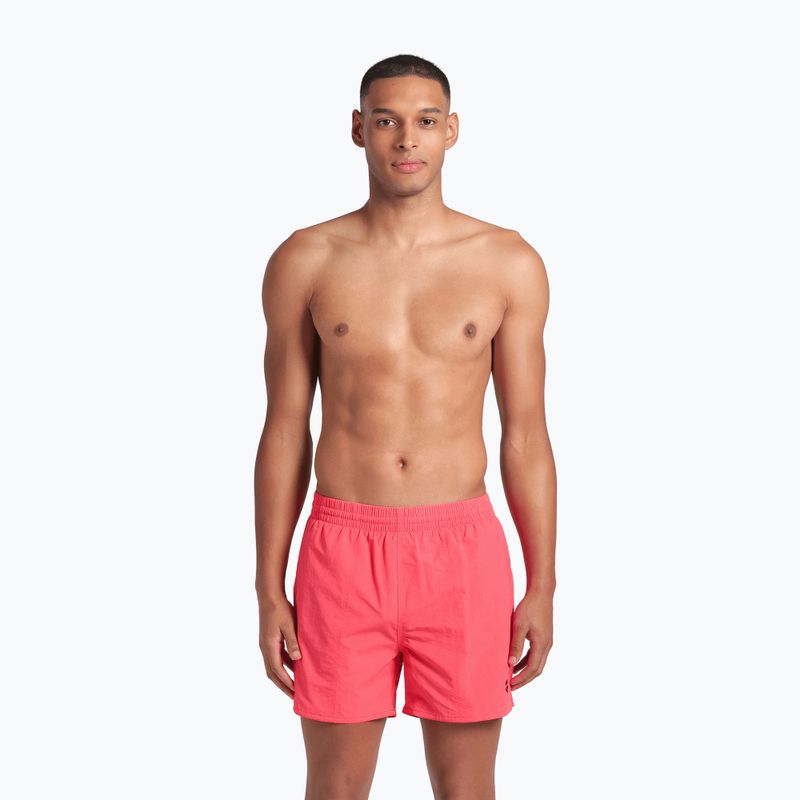 Șort de baie pentru bărbați arena Bywayx R calypso coral/dark purple 4