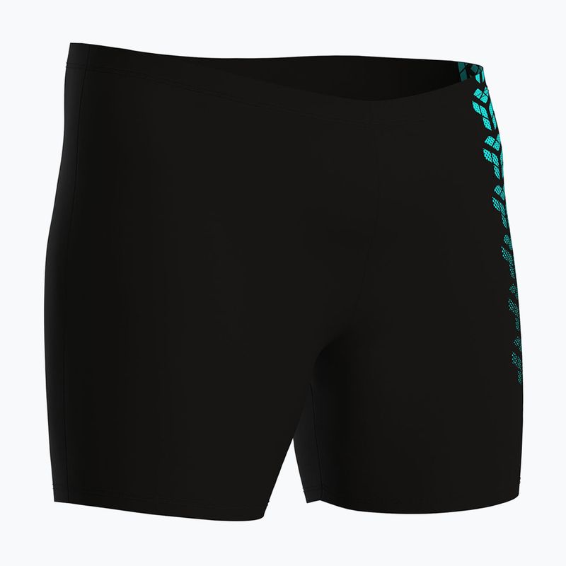 Boxeri de înot pentru bărbați arena Kikko V Swim Mid Jammer Graphic black/water 3