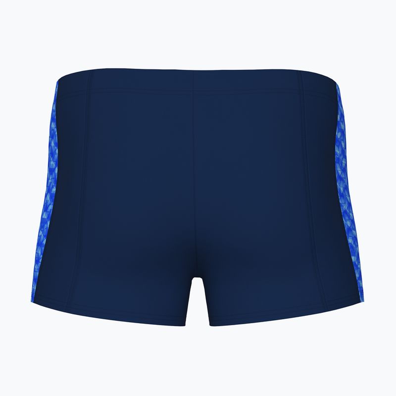Boxeri de baie pentru bărbați arena Monogram Swim Short navy/blue mutlti 2