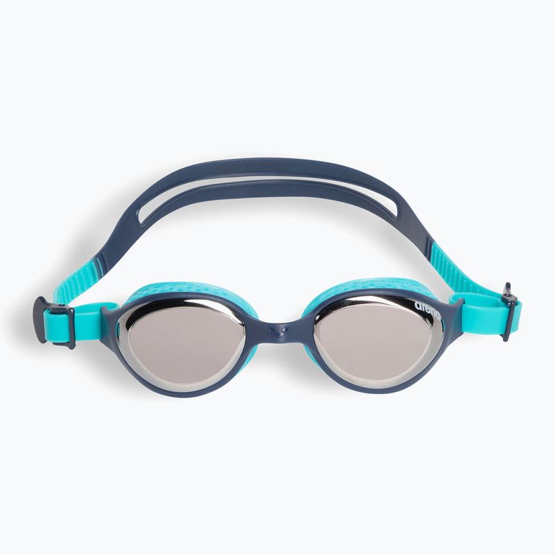 Ochelari de înot pentru copii arena Air Jr Mirror silver/navy/water 2