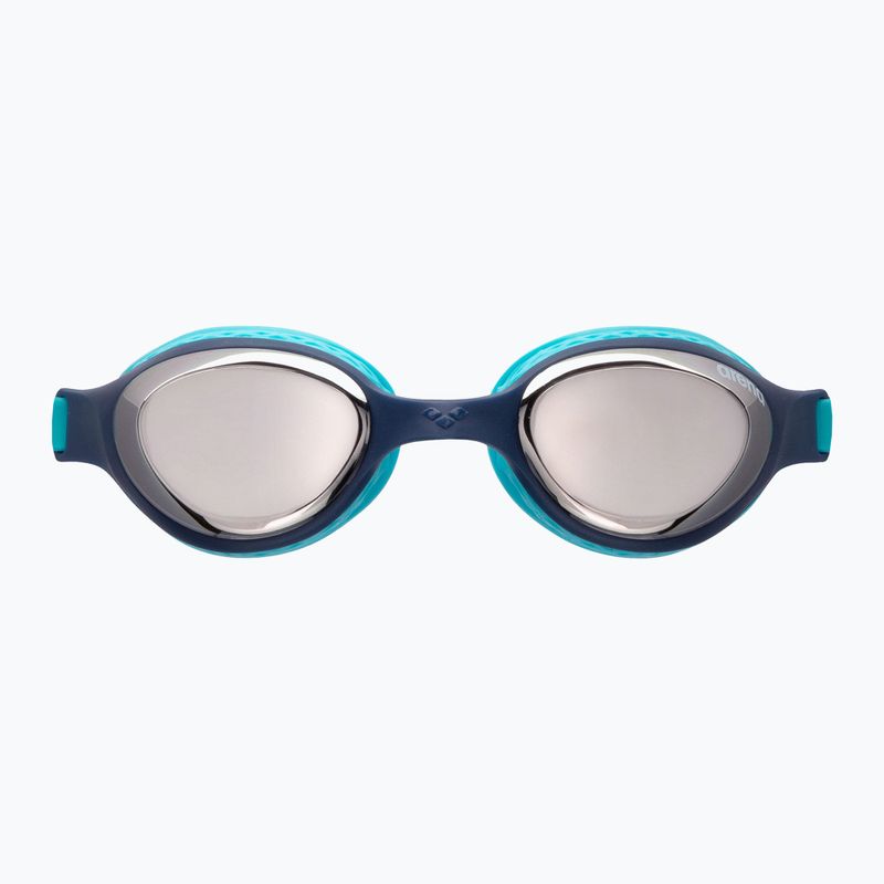 Ochelari de înot pentru copii arena Air Jr Mirror silver/navy/water 4
