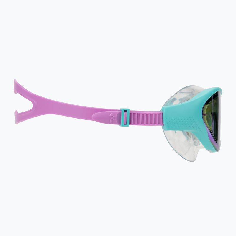 Ochelari de înot pentru copii arena The One Mirror Jr blue/water/violet 3