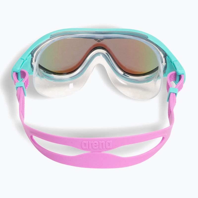 Ochelari de înot pentru copii arena The One Mirror Jr blue/water/violet 3