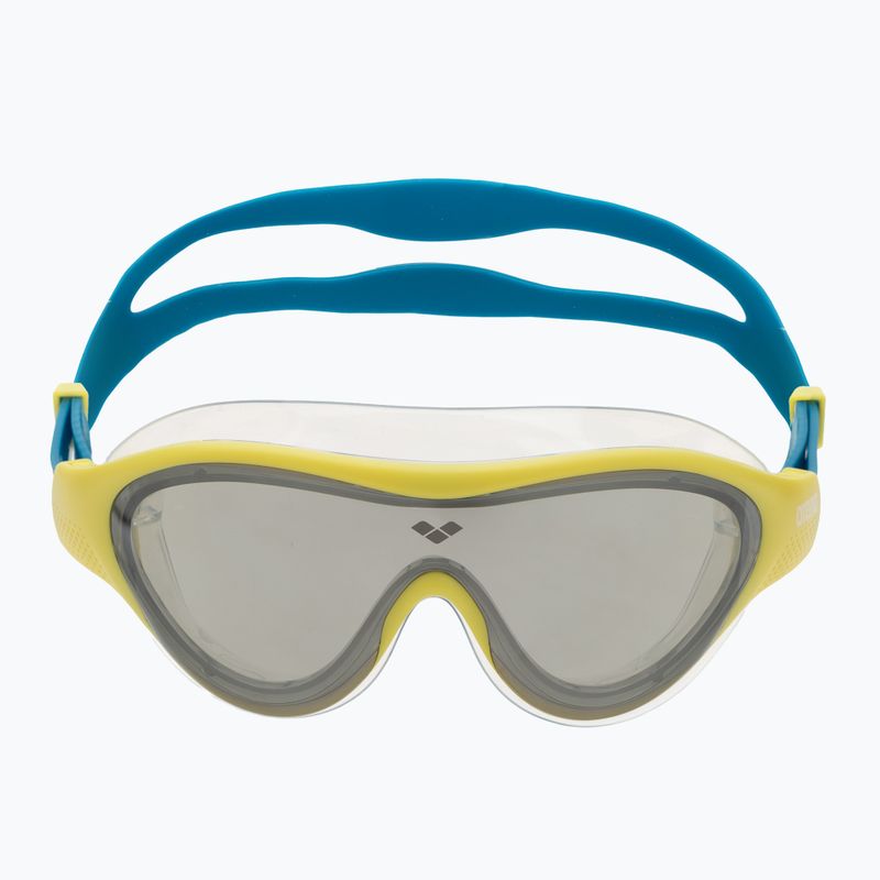 Ochelari de înot pentru copii arena The One Mirror Jr silver/soft green/blue cosmo 2
